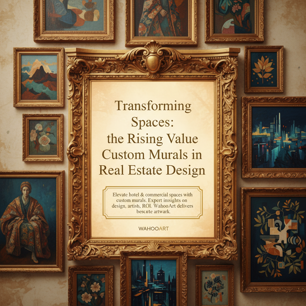 Transforming Spaces: The Rising Value of Custom Murals in Real Estate Design