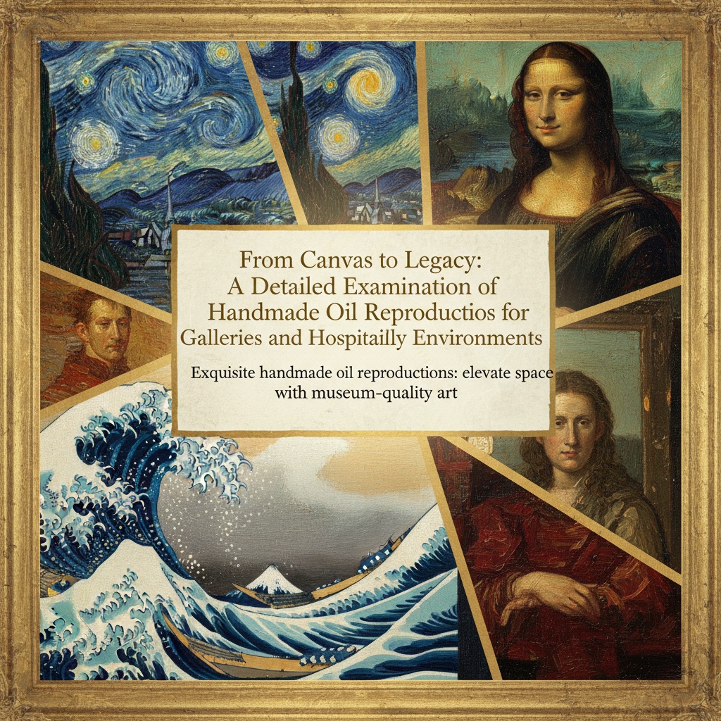 From Canvas to Legacy: A Detailed Examination of Handmade Oil Reproduction Techniques for Galleries and Hospitality Environments