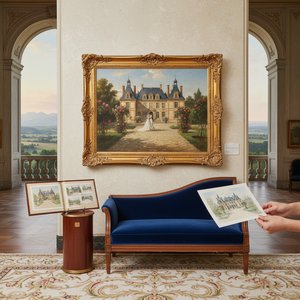 Beyond Photographs: Commissioning Bespoke Paintings of Wedding Venues for Unforgettable Keepsakes
