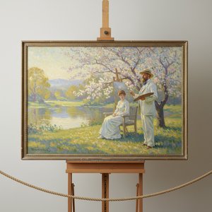William Merritt Chase: A Study in American Impressionism & Artistic Luminosity