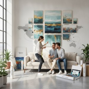 Rapid Aesthetic Fulfillment: Leveraging Affordable Canvas Printing for Interior Design Applications