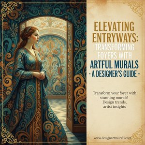 Elevating Entryways: Transforming Foyers with Artful Murals - A Designer's Guide
