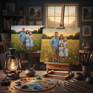 Trasforma i Tuoi Ricordi Più Cari in Capolavori Senza Tempo con Most-Famous-Paintings