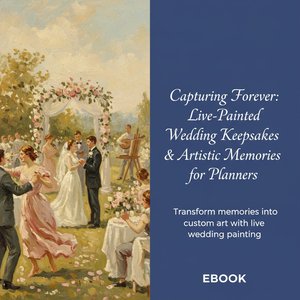 Capturing Forever: Live-Painted Wedding Keepsakes & Artistic Memories for Planners