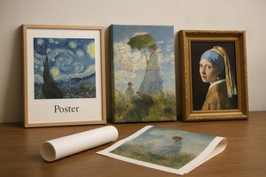F.A.Q.: Poster Prints – Durability, Comparison to Canvas, & Sizes for Elite Collectors