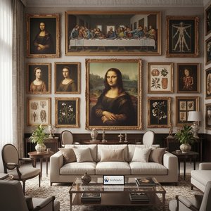 Leonardo Da Vinci's Masterpieces: Explore 25 Iconic Artworks For Your Home | Most-famous-paintings