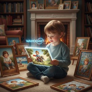 Capturing Childhood Wonder: Transform Photos into Whimsical Storybook Art with AI
