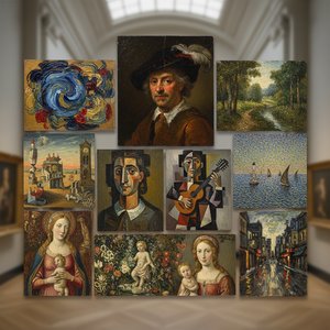 Oil on Board Masters: 10 Paintings That Redefined Art | Most-Famous-Paintings