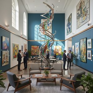Elevating Corporate Spaces: The Power of Art in Workplace Design & Culture