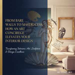 From Bare Walls to Masterpieces: How an Art Concierge Elevates Your Interior Design