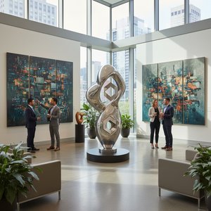 Cultivating Corporate Identity Through Bespoke Art: A Strategic Approach to Interior Branding & Employee Engagement