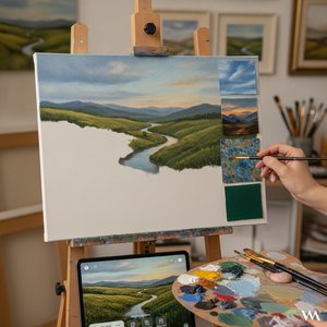 Most-Famous-Paintings.com F.A.Q.: Bespoke Background Customization for Your Masterpiece