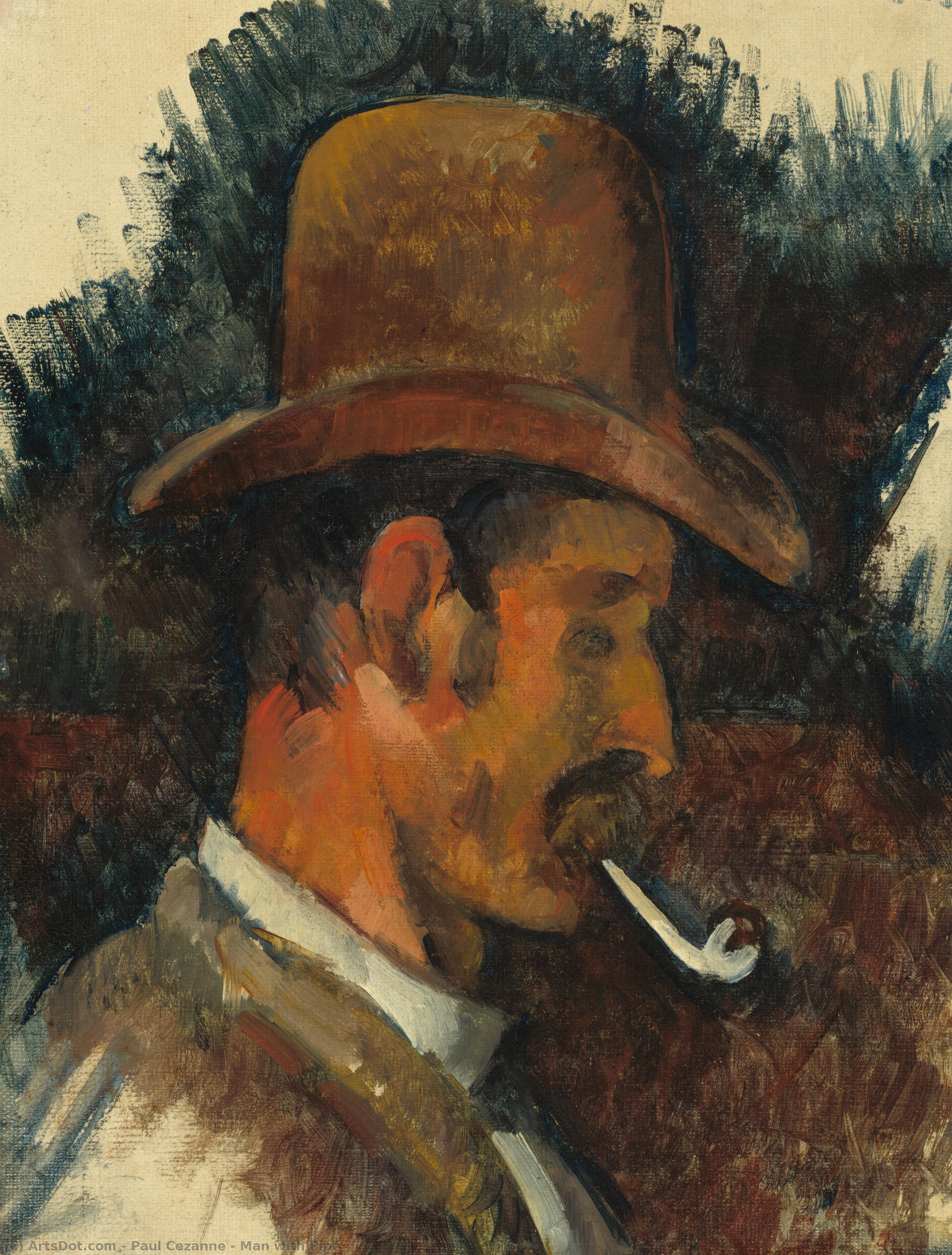 Man With Pipe — بول سيزان