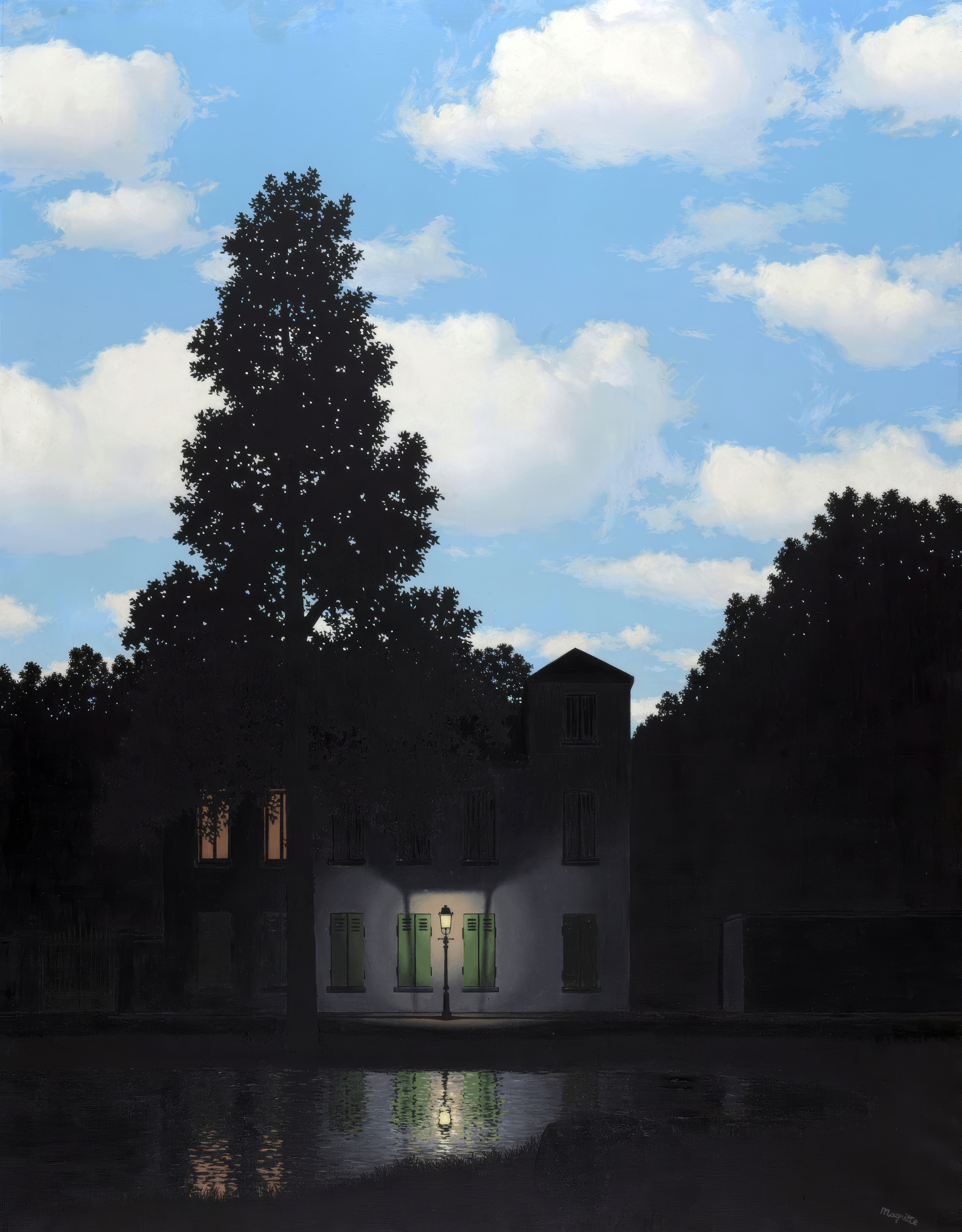 L'impero Della Luce — René Magritte