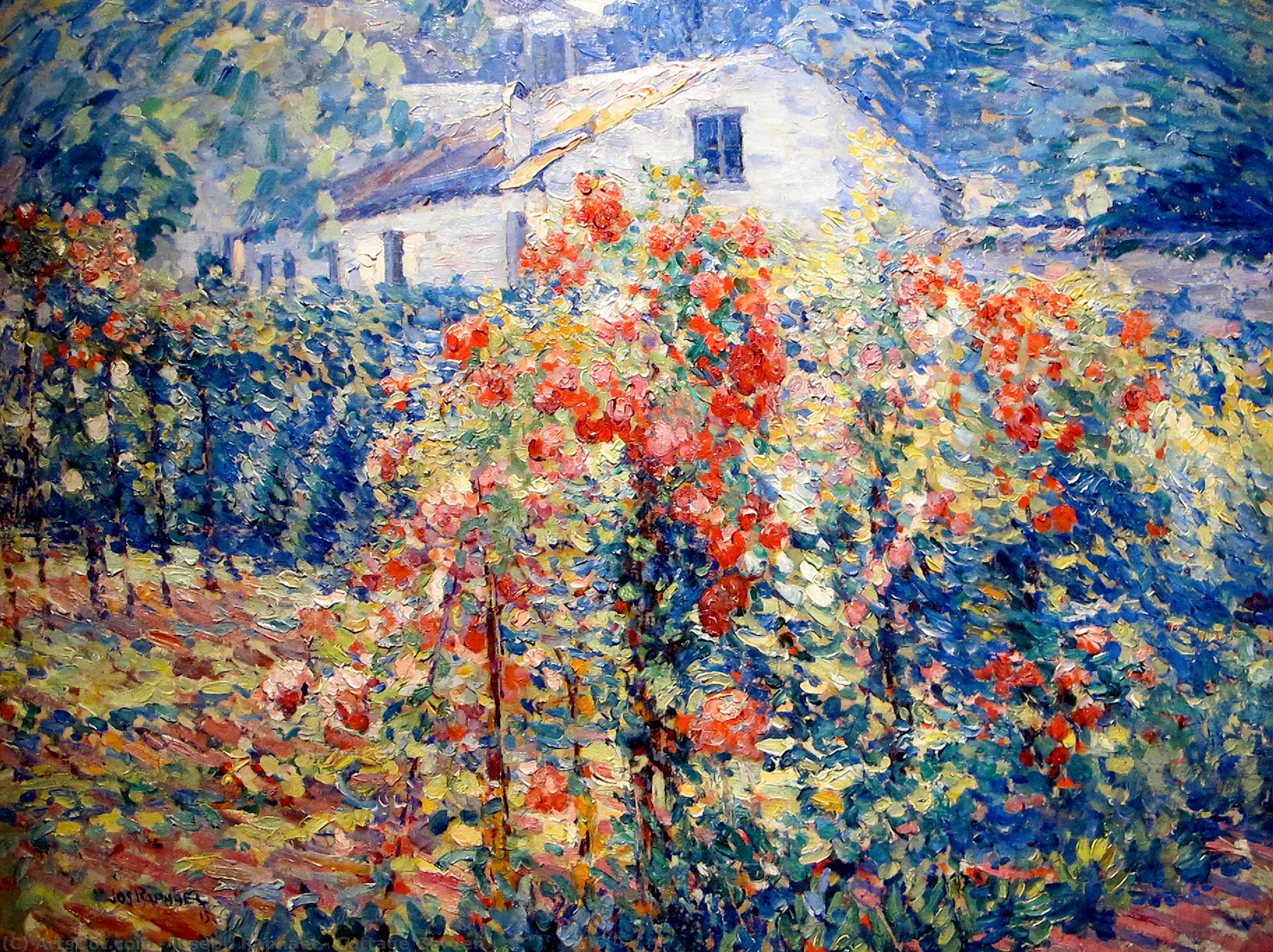 Cottage Garden — Joseph M Raphael