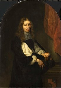 Portrait Of Pieter De Graeff (1638-1707), Lord Of Zuid-polsbroek, Purmerland, And Ilpendam. Alderman Of Amsterdam, Caspar Netscher, 1663 — Caspar Netscher, Baroque