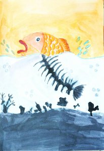 Two sided Fish