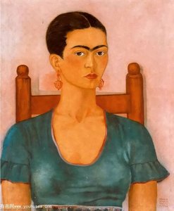 Self-portrait 3 — Frida Kahlo, Surrealist Style