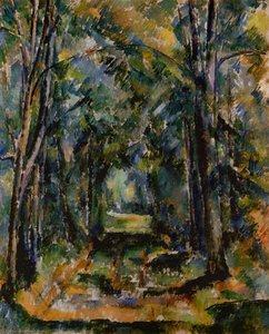 The Alley At Chantilly — 세잔, Post-impressionism
