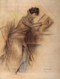 L'avenç. Alkuperäinen Julisteeseen — Ramon Casas