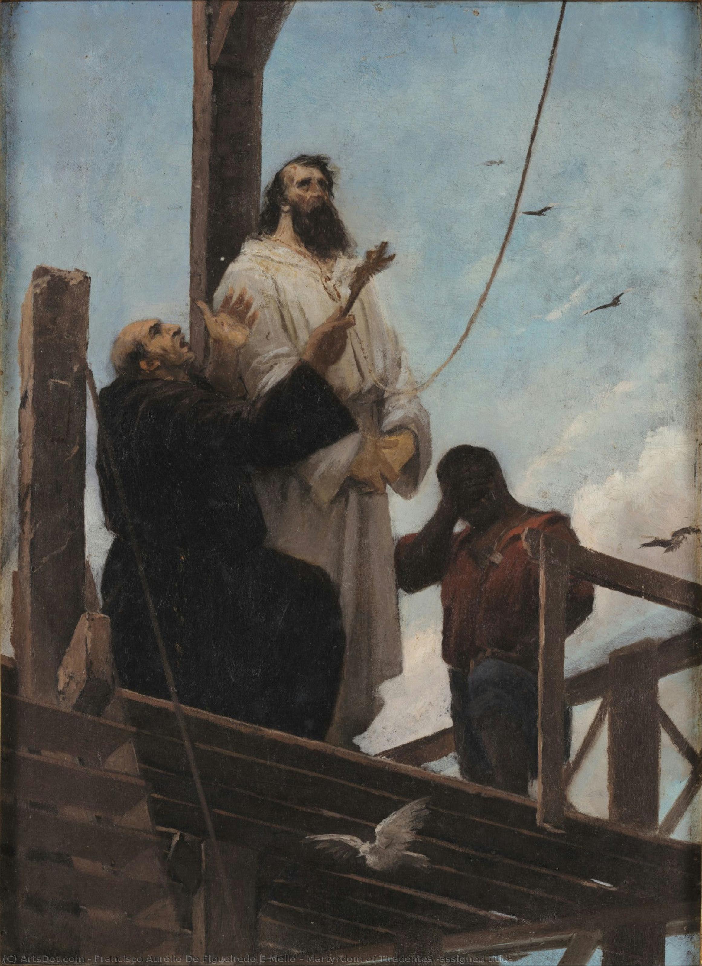 Martyrdom Of Tiradentes — Francisco Aurélio De Figueiredo E Mello
