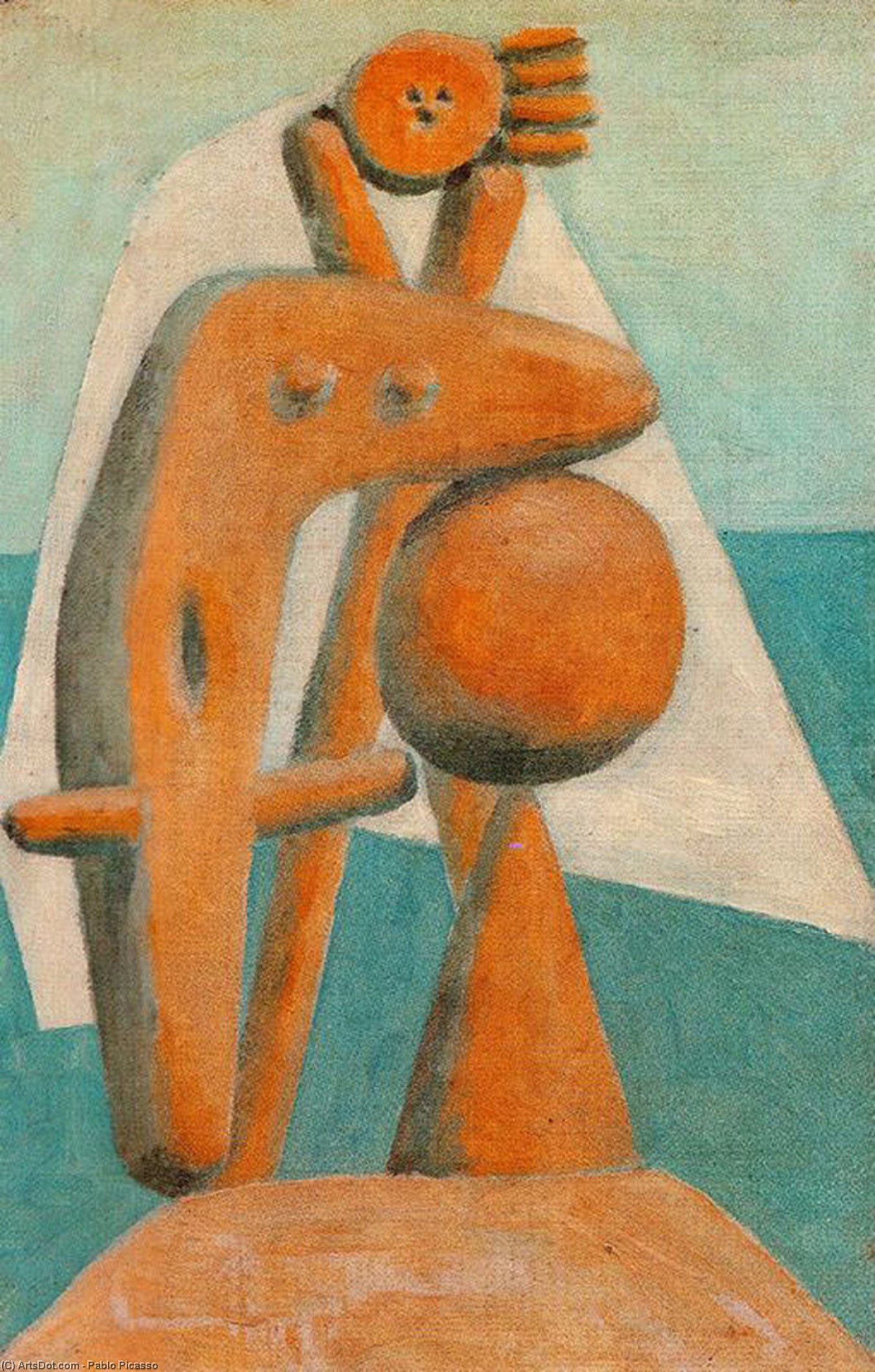 Seated Bather — Pablo Picasso