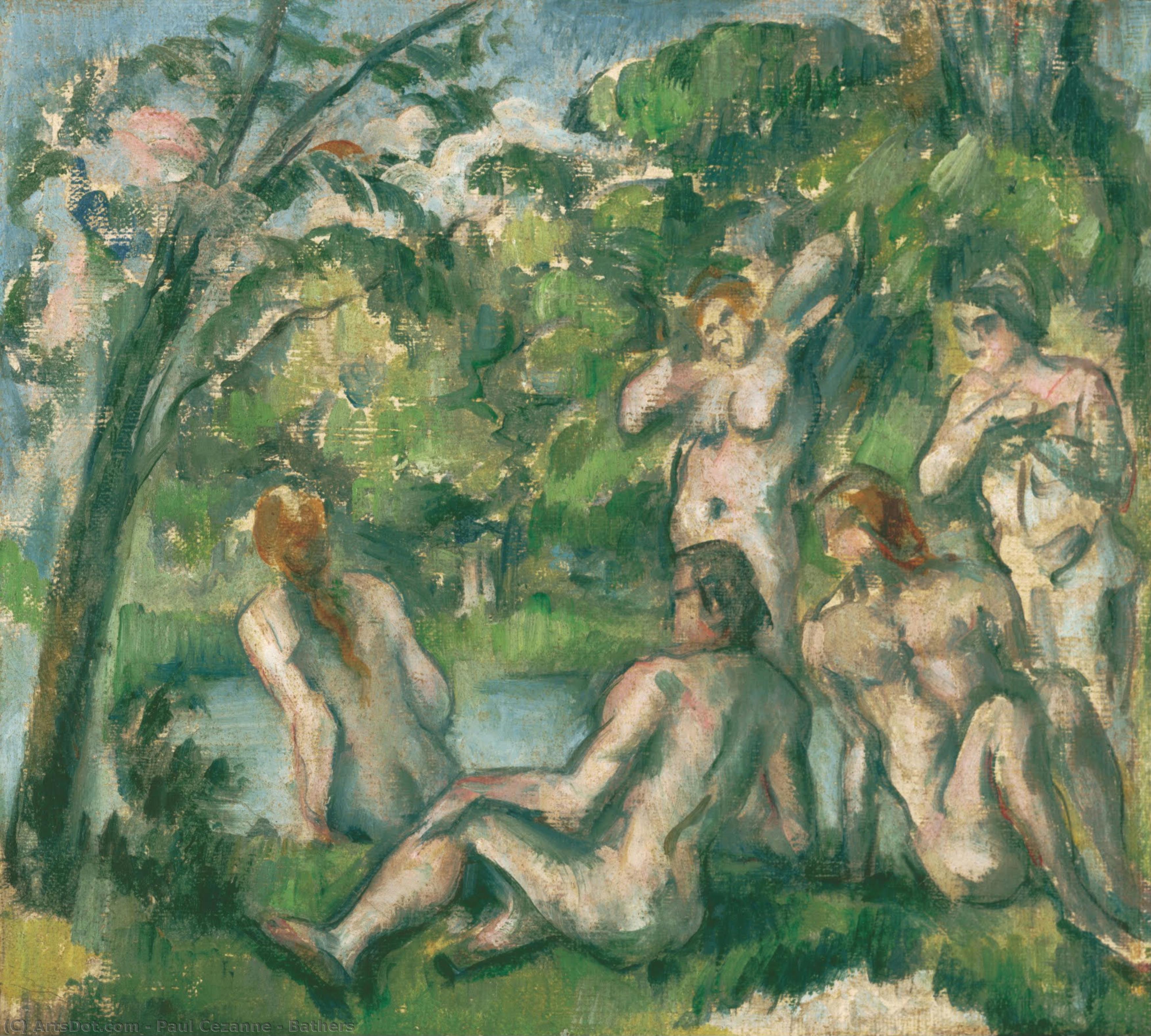 Bathers — Paul Cézanne