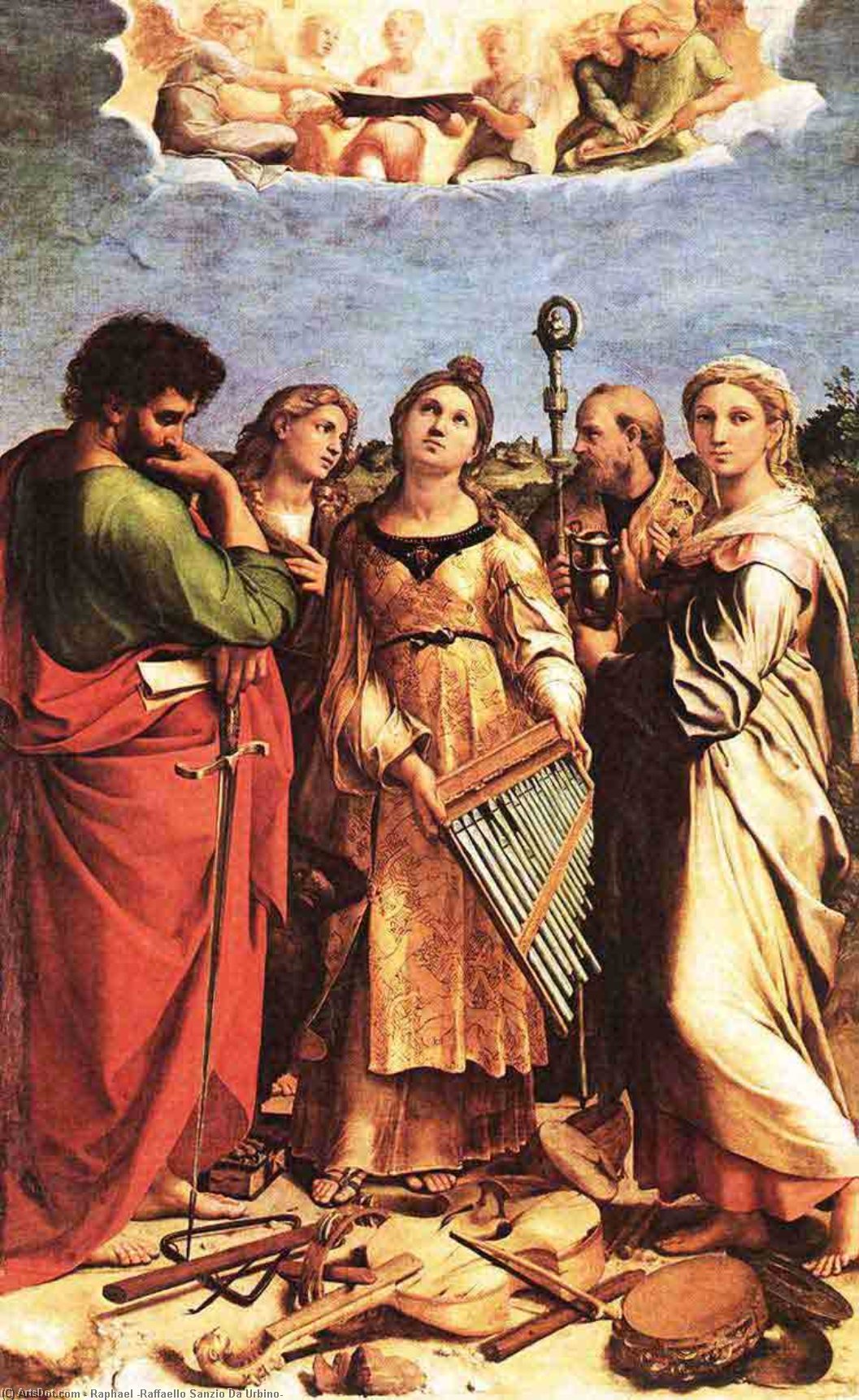 St Cecilia — Rafael