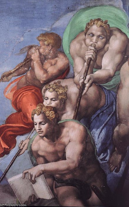 Last Judgment D7 — Michelangelo Buonarroti