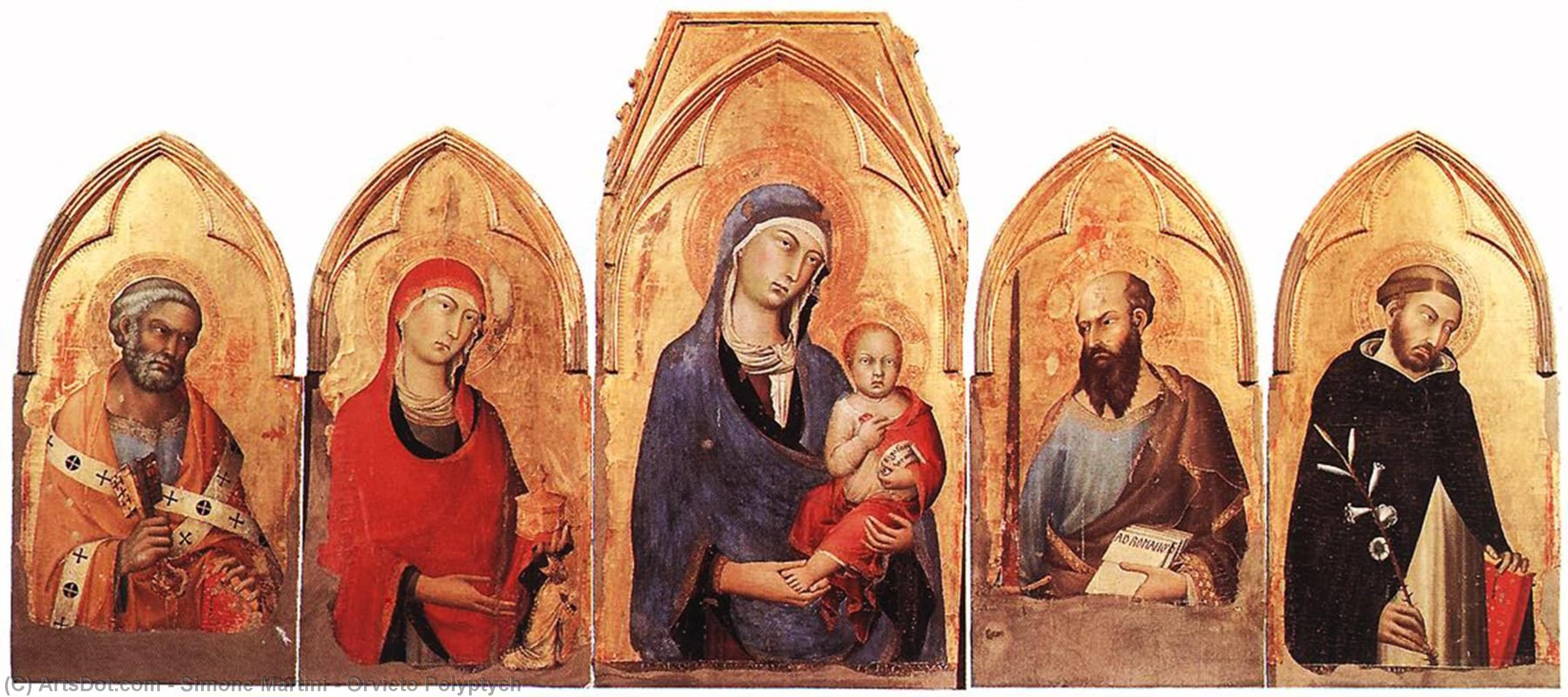 Orvieto Polyptych — Simone Martini