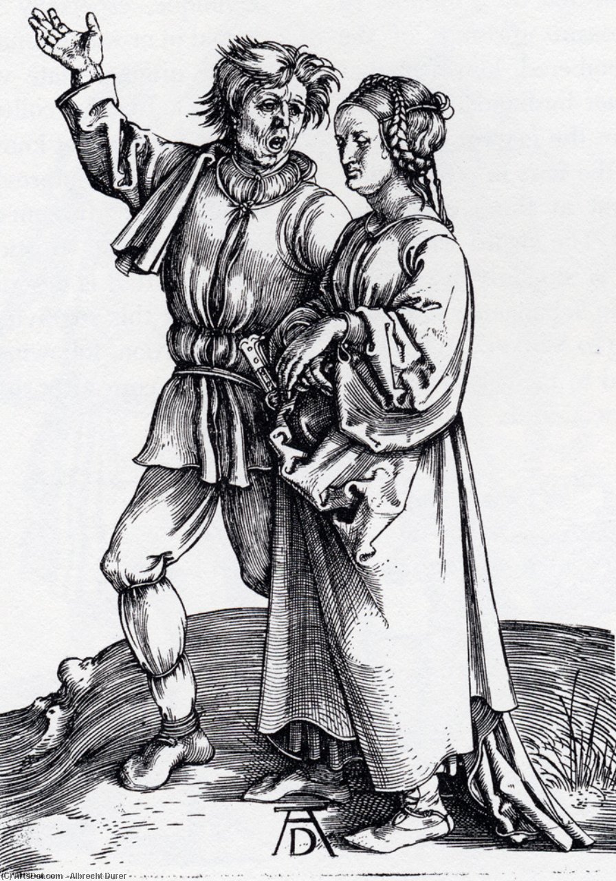 Coppia Rustica — Albrecht Dürer