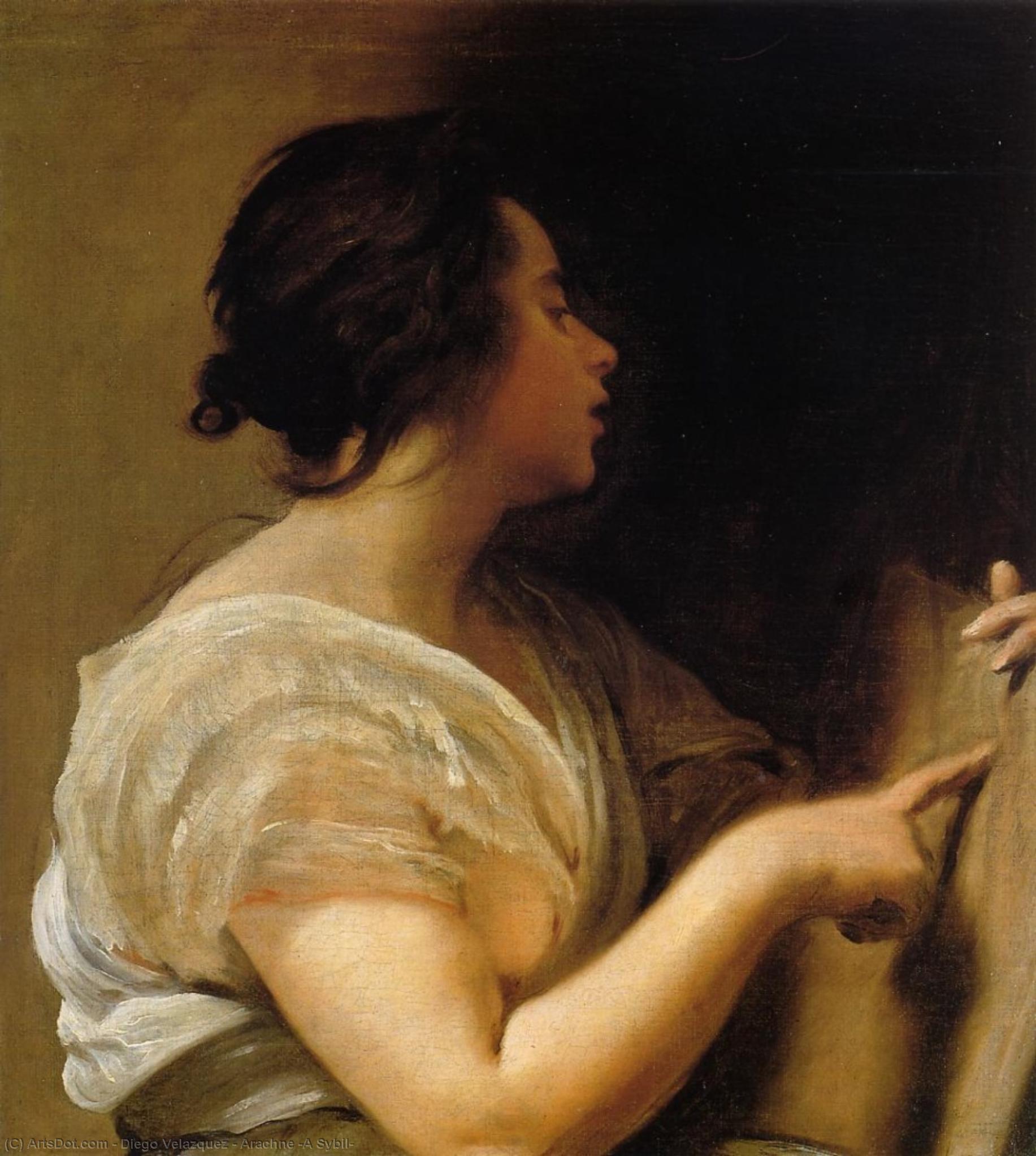 Aracne (una Sibilla) — Diego Rodríguez De Silva Y Velázquez