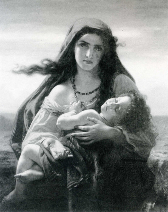 The Gypsy Mother — Hugues Merle