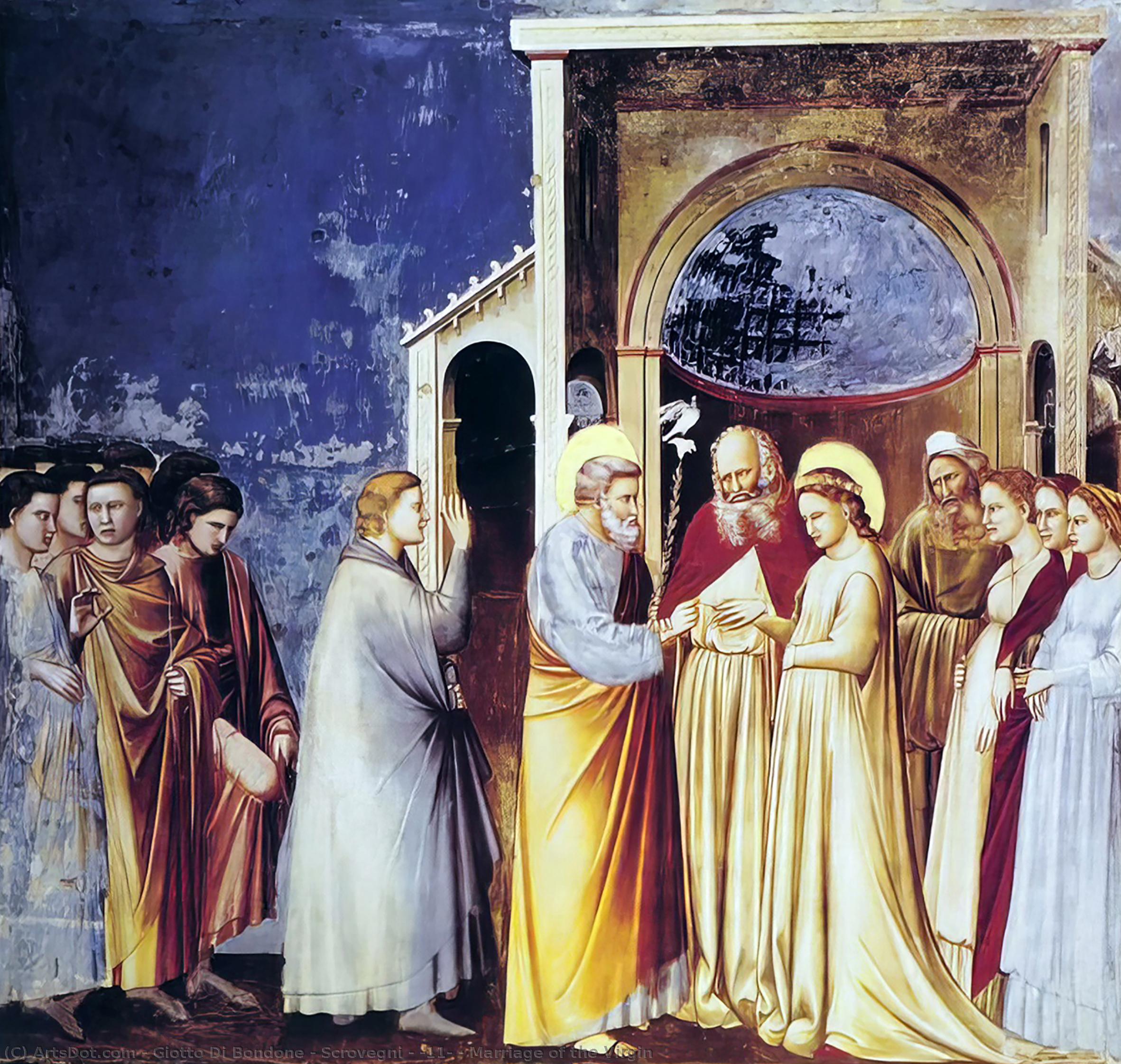 Scrovegni - [11] - Poroka Presvetega Marije — Giotto