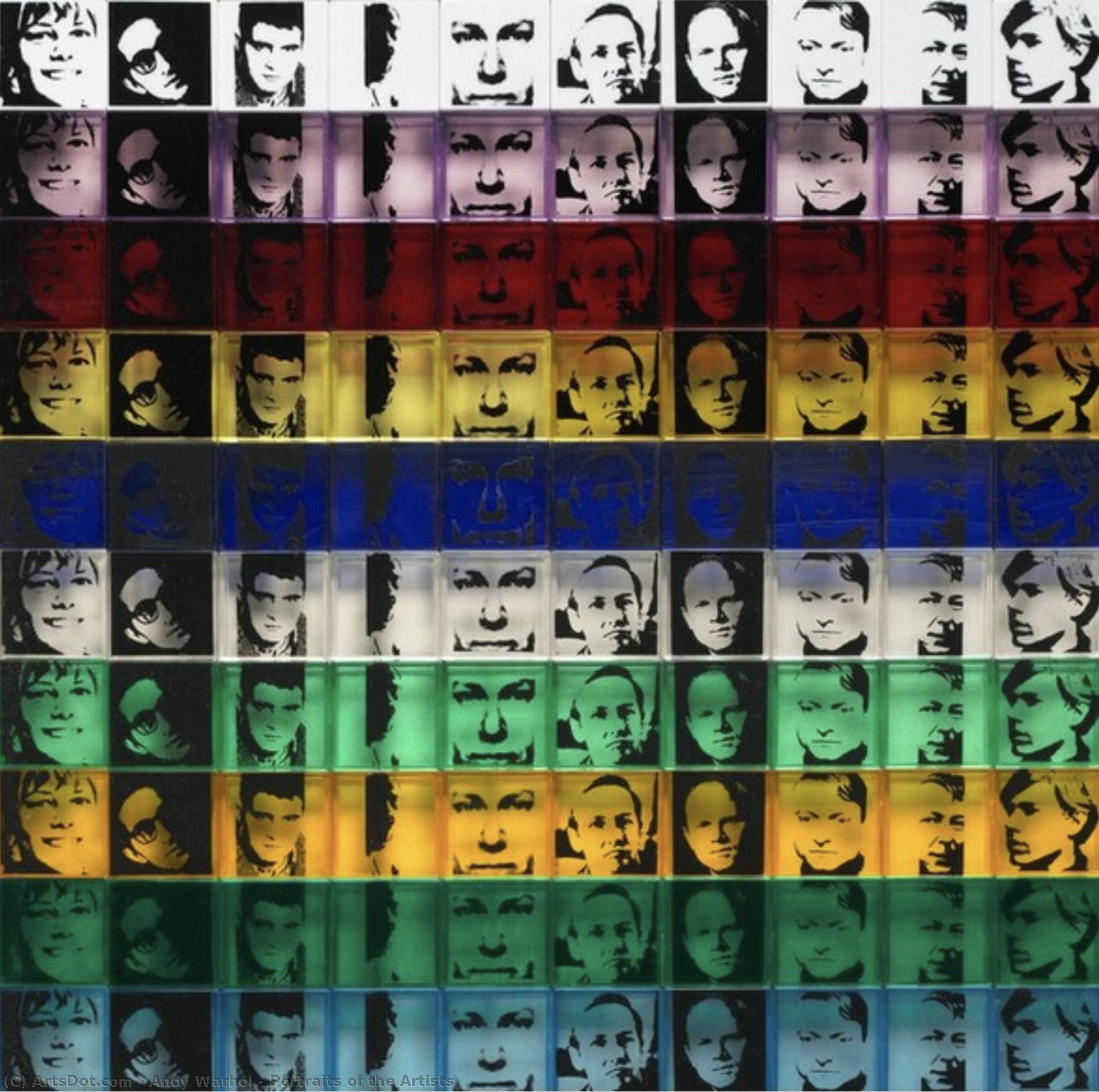 Portraits Of The Artists — Andy Warhol