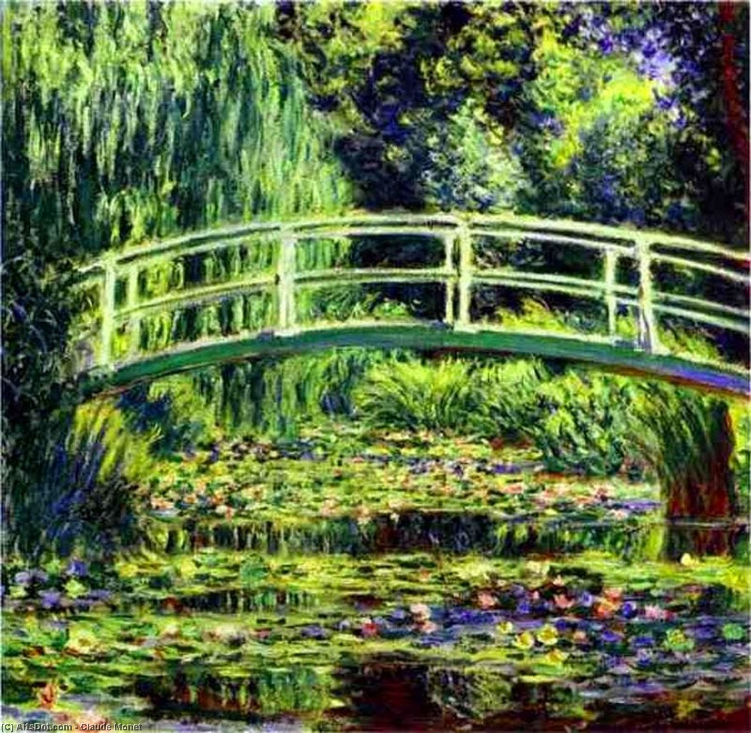 Lilie Bílé — Claude Monet
