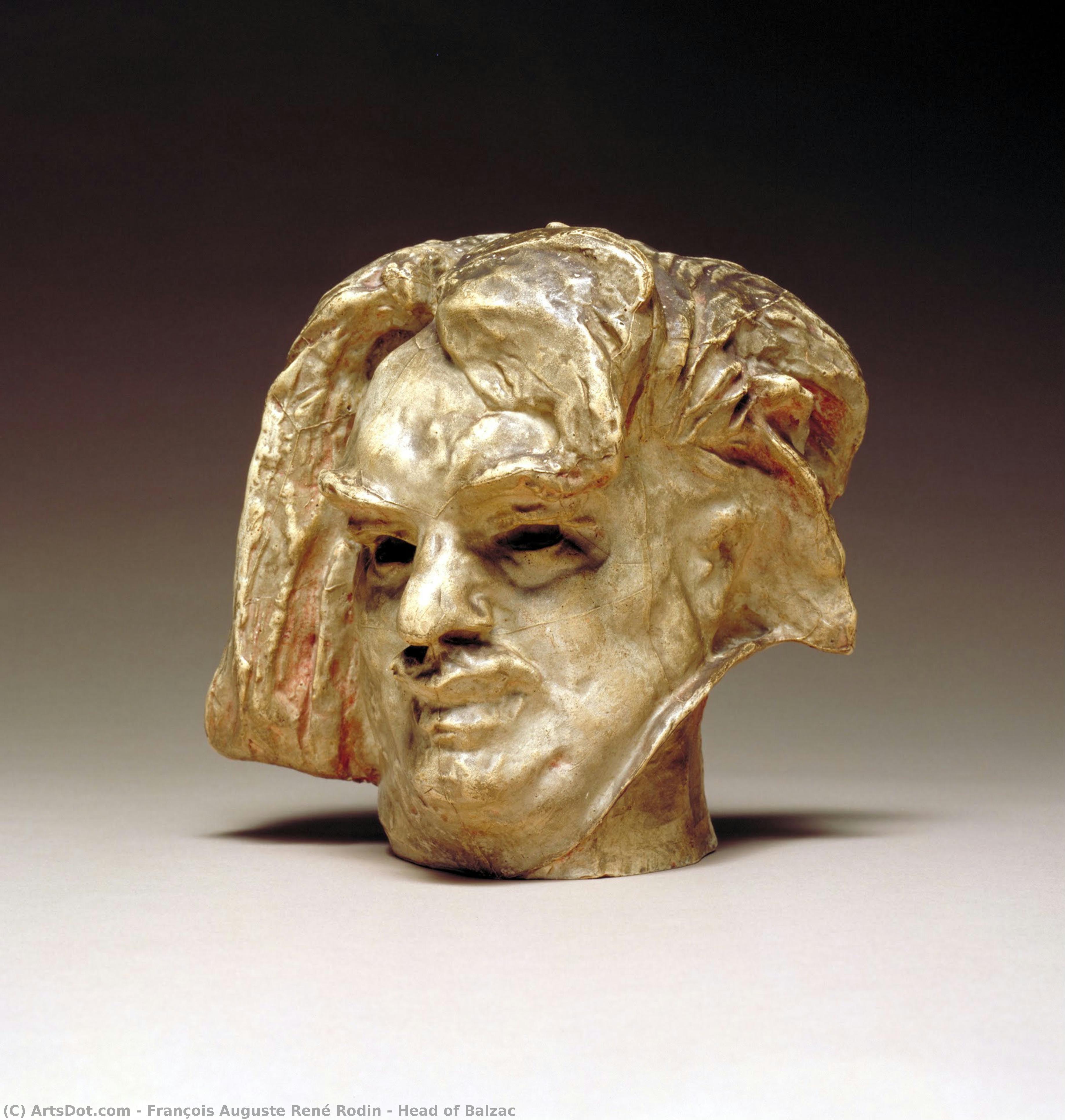 Testa Di Balzac — François Auguste René Rodin