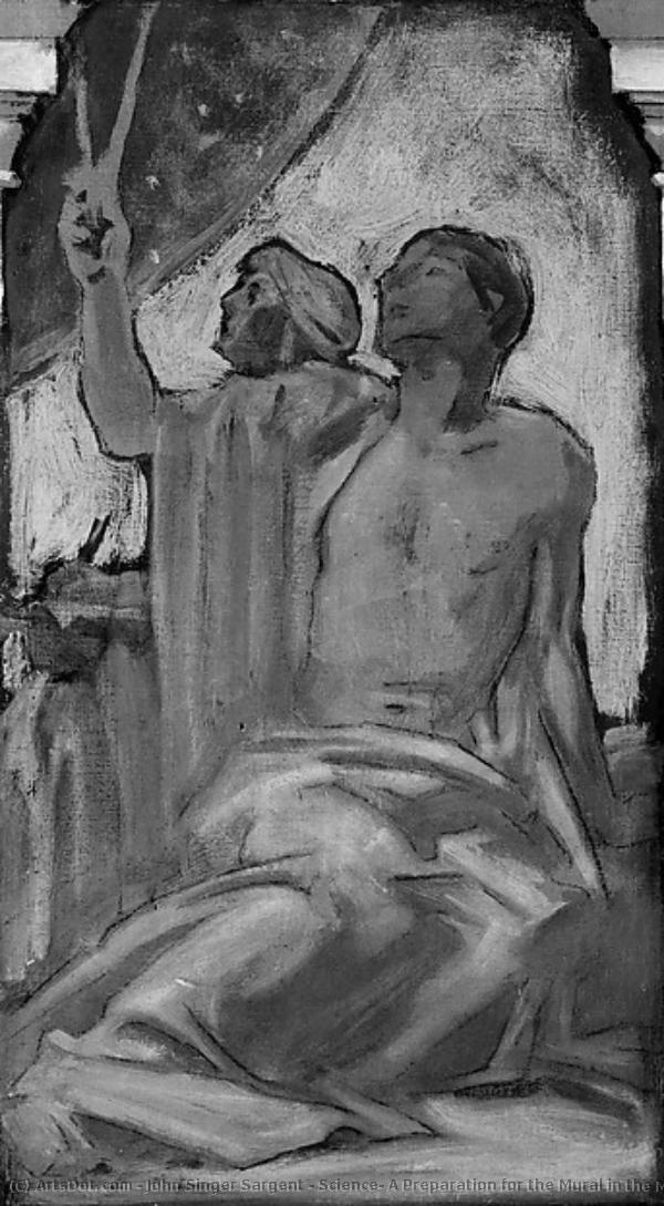 Science: A Preparation For The Mural In The Museum Of Fine Arts, Boston – Teadus: Suur Müüri Ettevalmistus Bostoni Riiklikud Muuseumid — John Singer Sargent