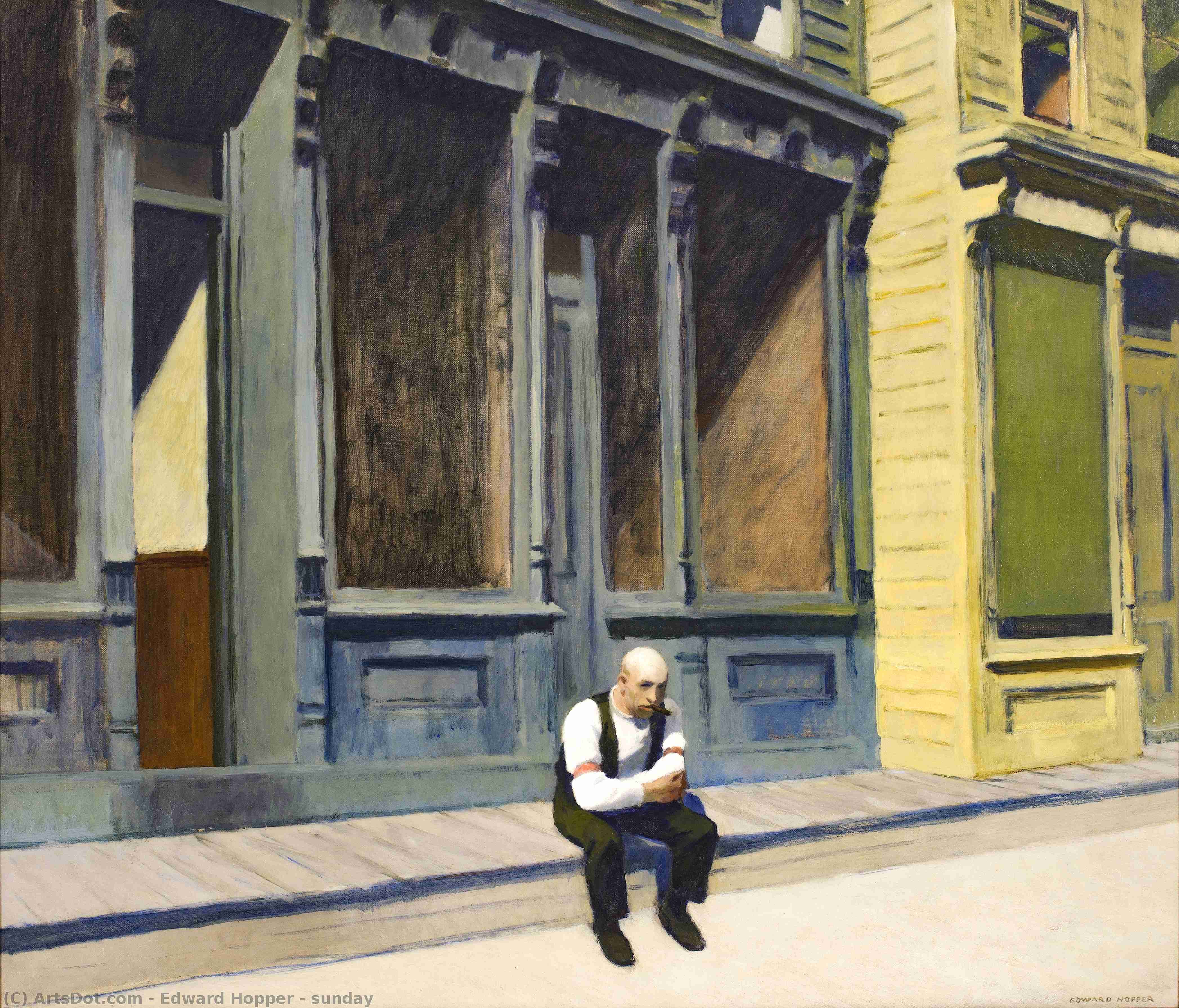 Sunday — Edward Hopper