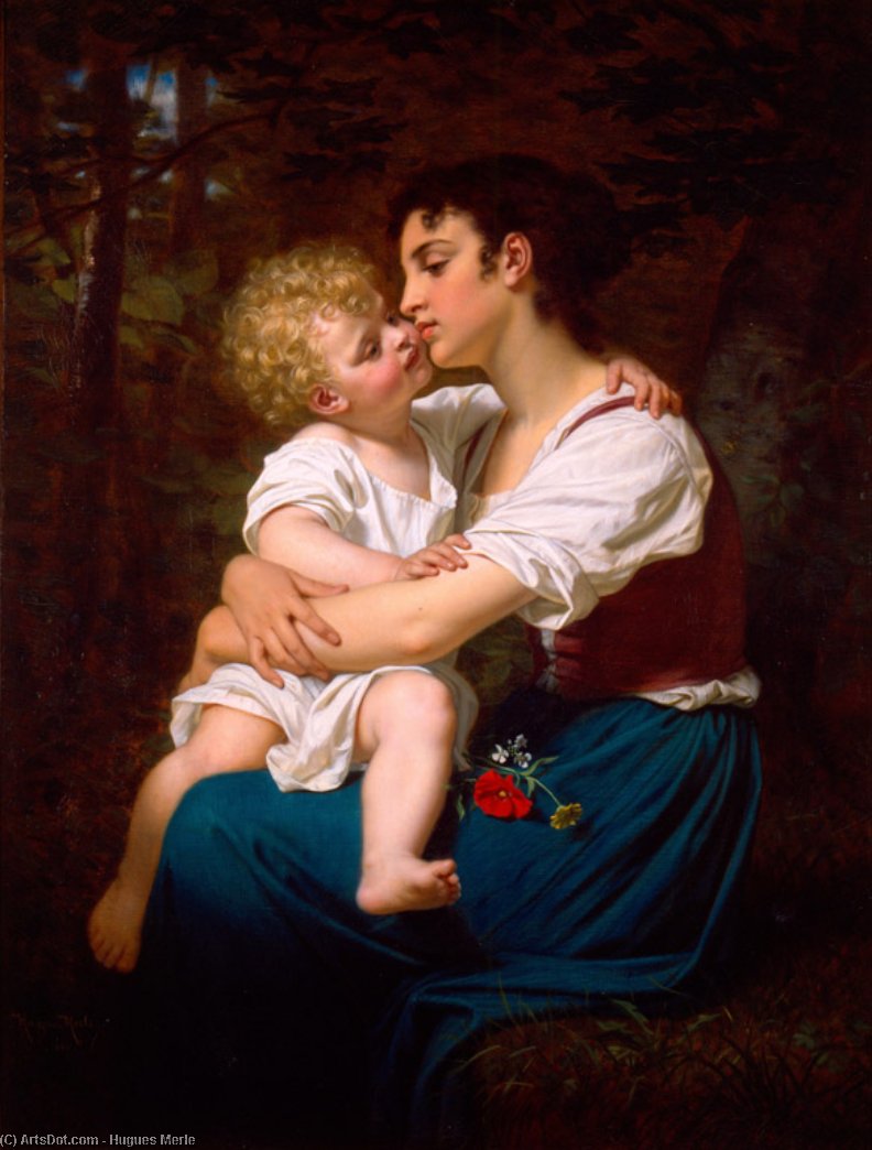 Maternal Love — Hugues Merle