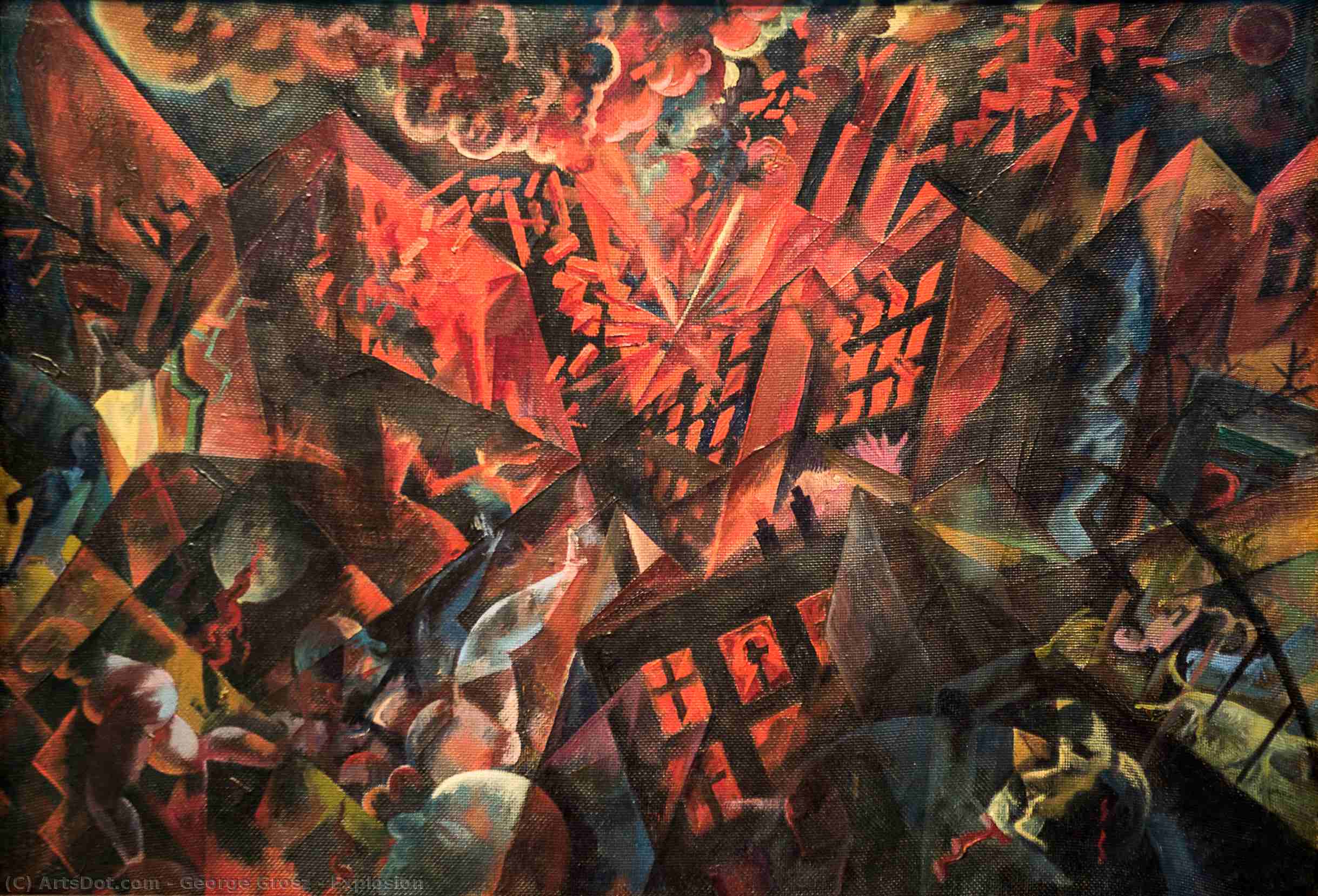 Explosion — جورج غروس