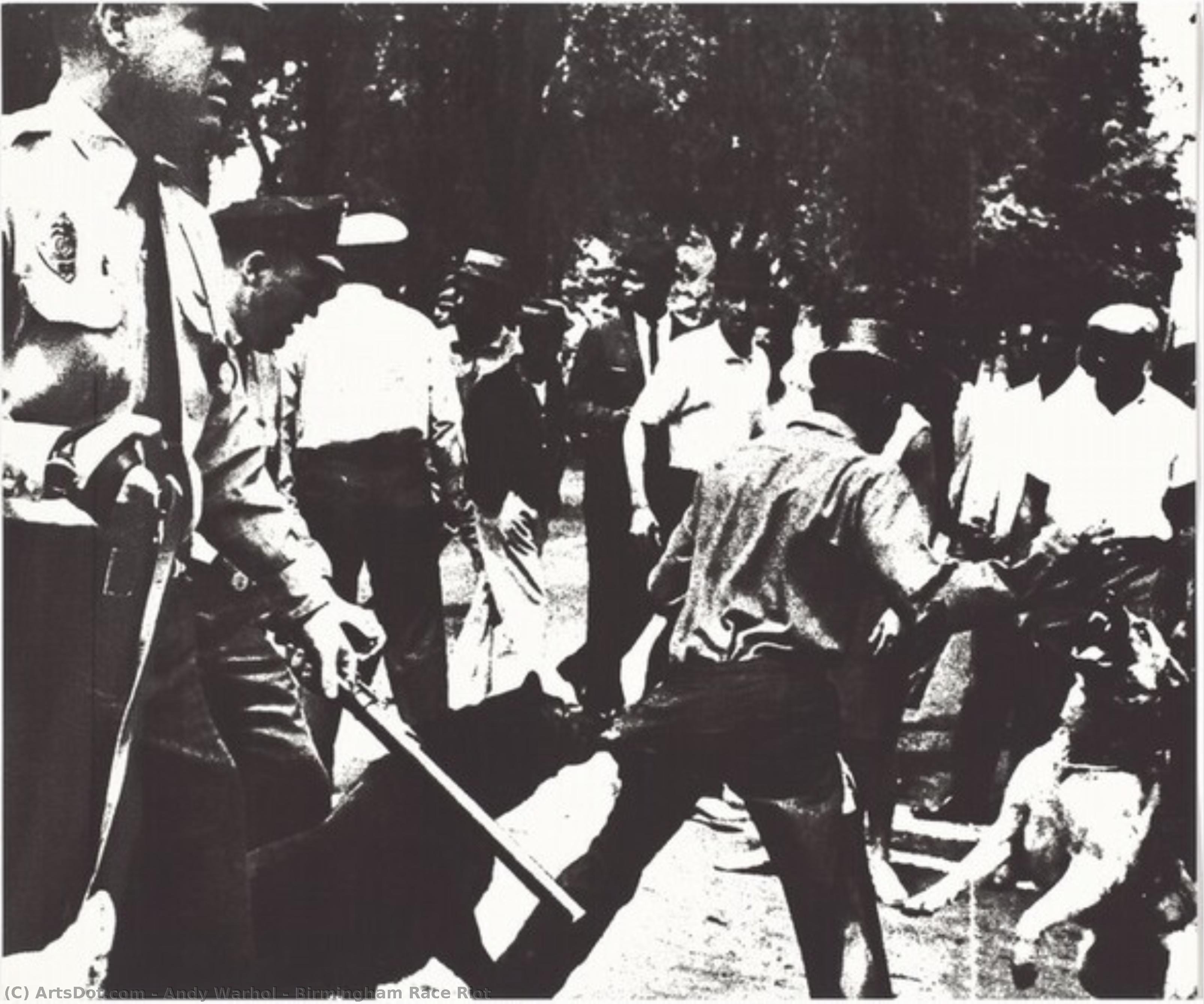 Birmingham Riot — Andy Warhol