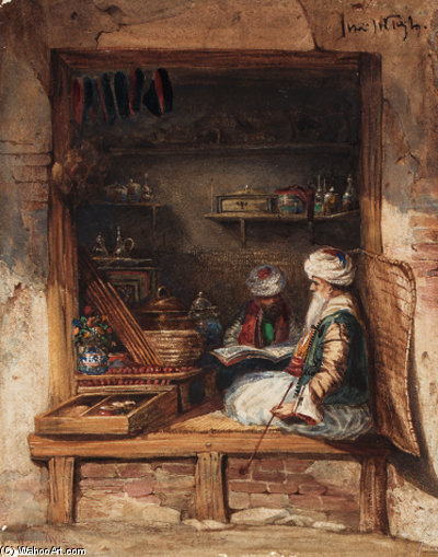 An Oriental Bazaar — Vilém Vyld