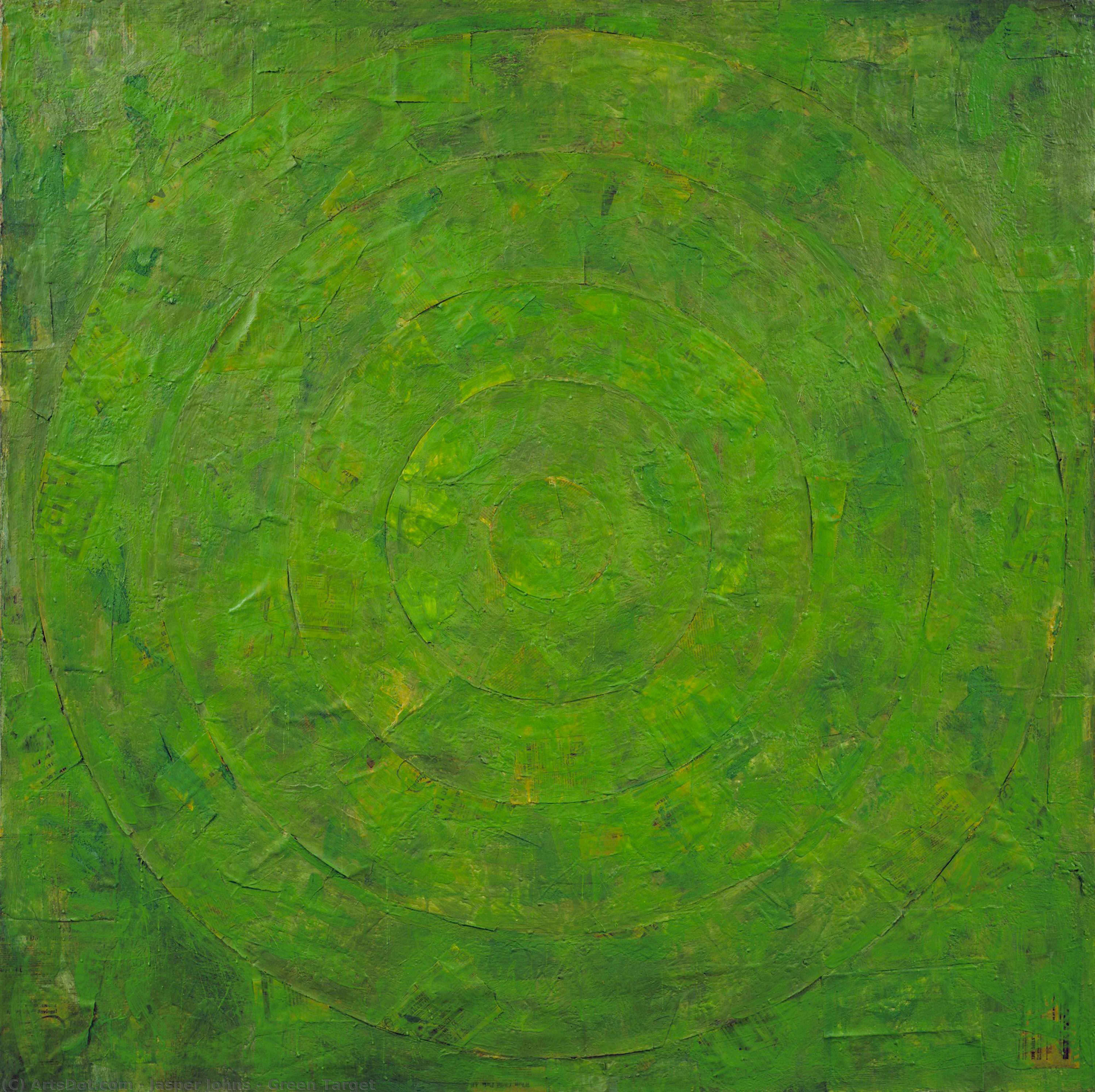 Green Target — Jasper Johns