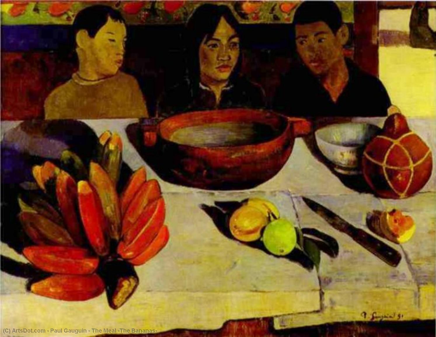 Obiad (banany) — Paul Gauguin