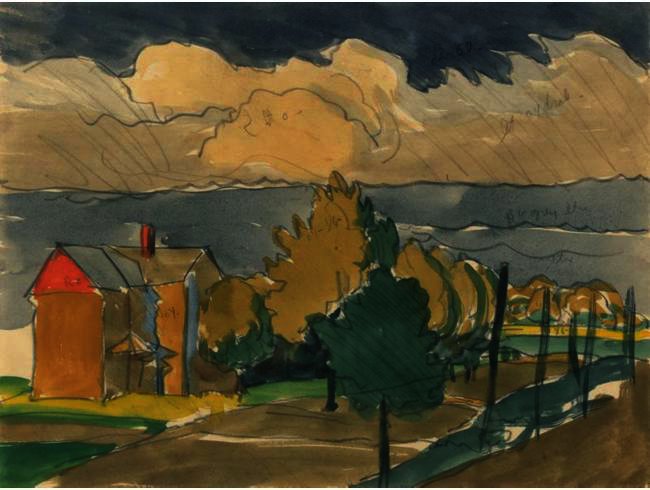 Landscape — Čarls Burčfild