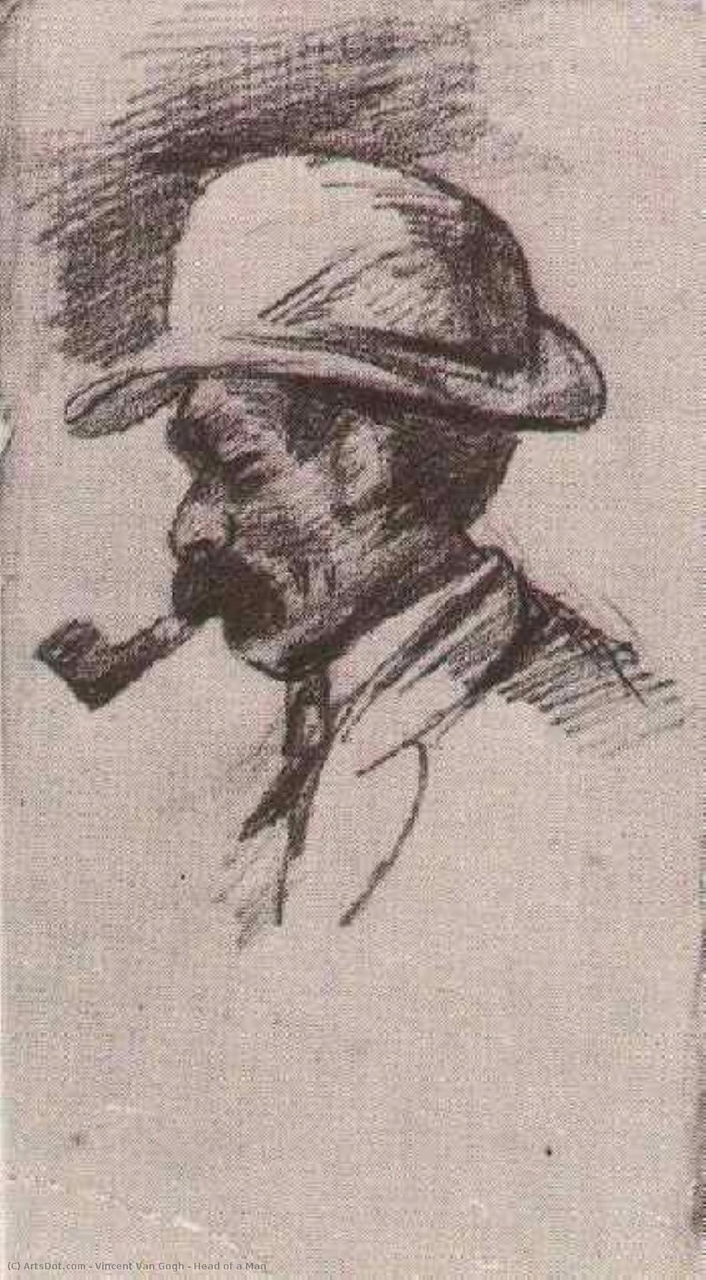 Kopf Eines Mannes — Vincent Willem Van Gogh