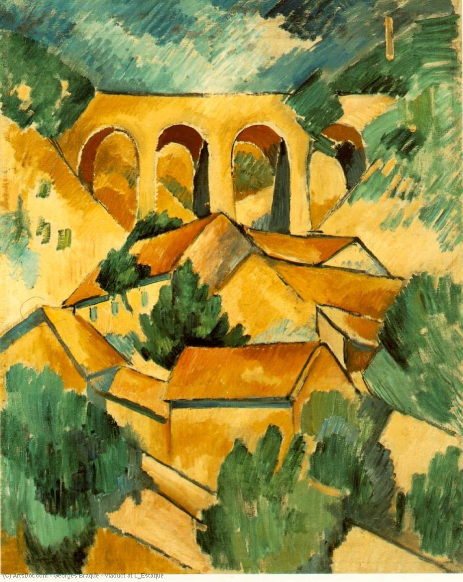 Viadotto A L’estaque — Georges Braque