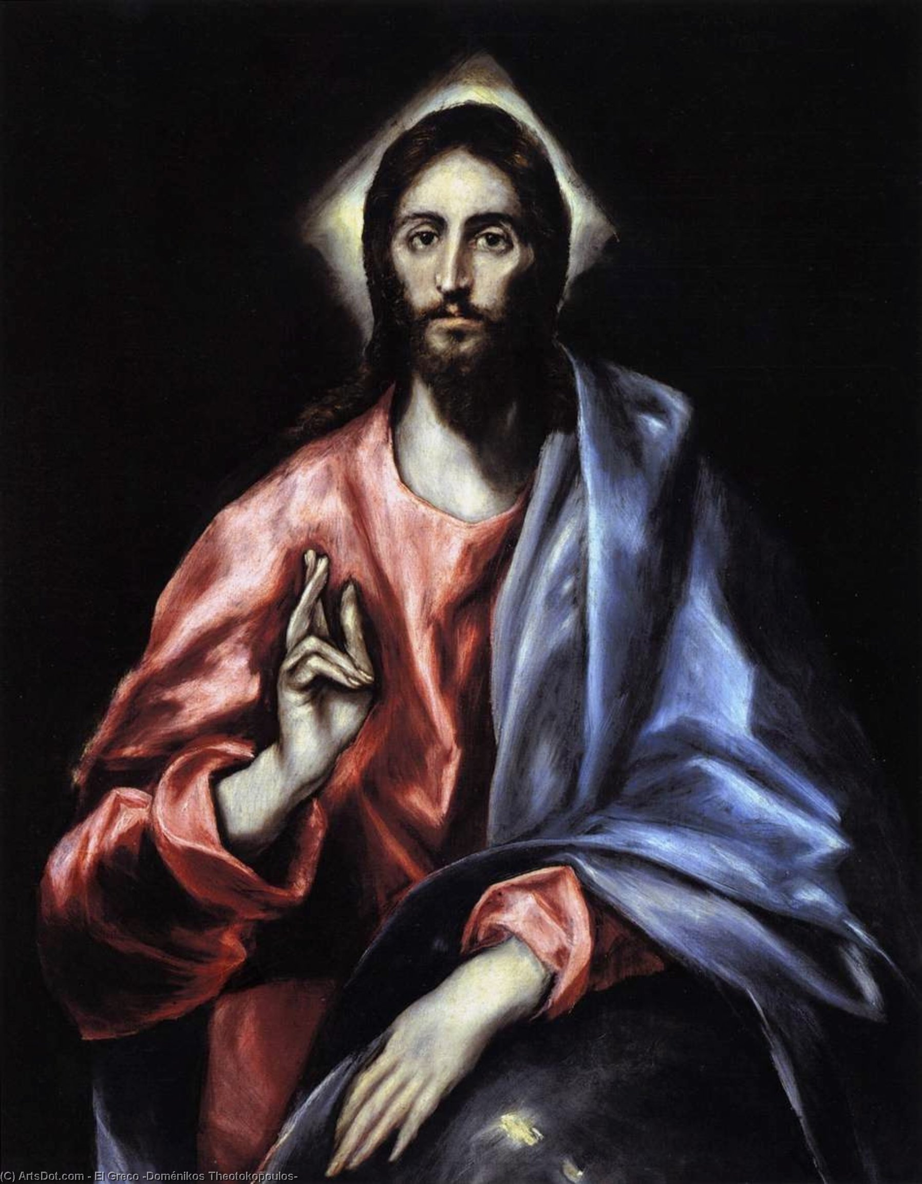 Christ As Saviour — El Greco