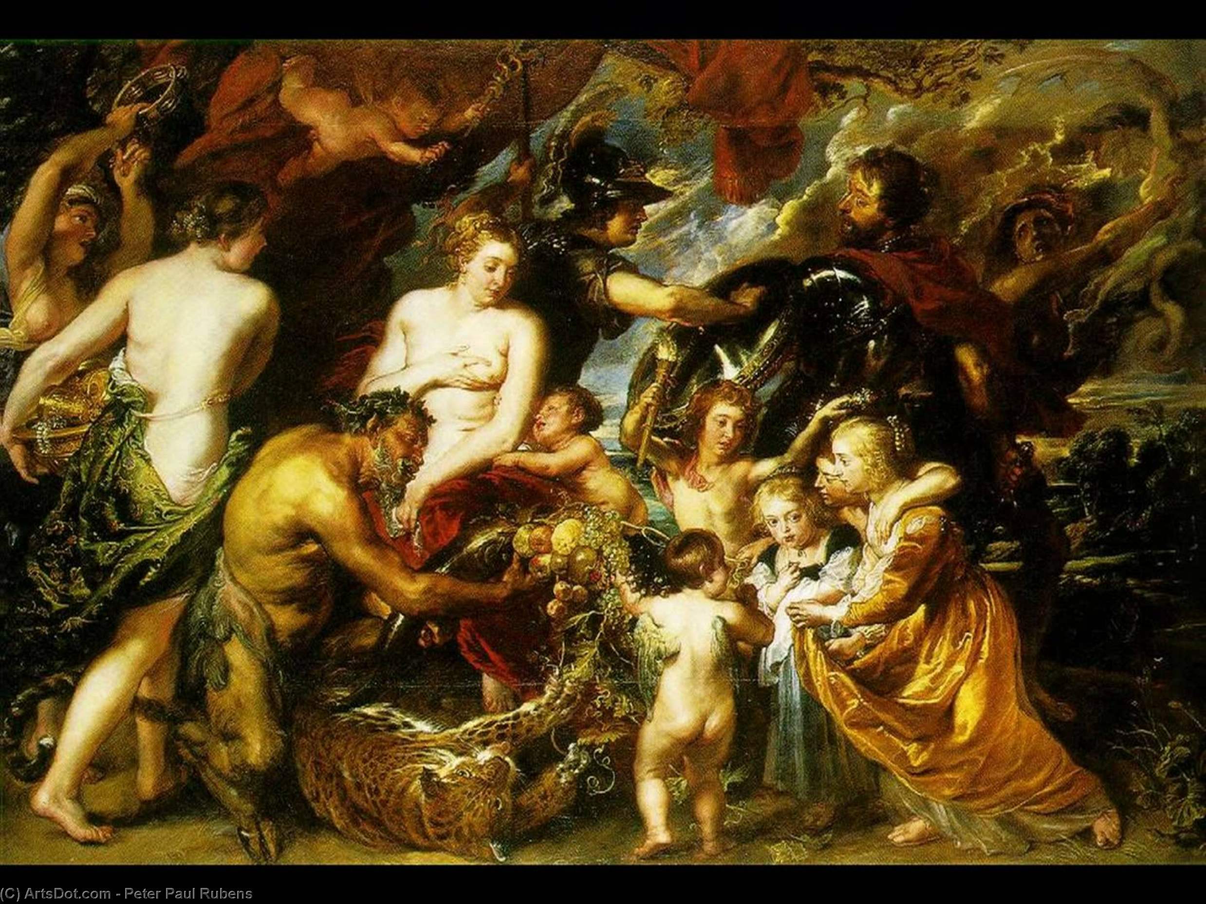 Allegorie Über Die Segnungen Des Friedens Ng London — Peter Paul Rubens